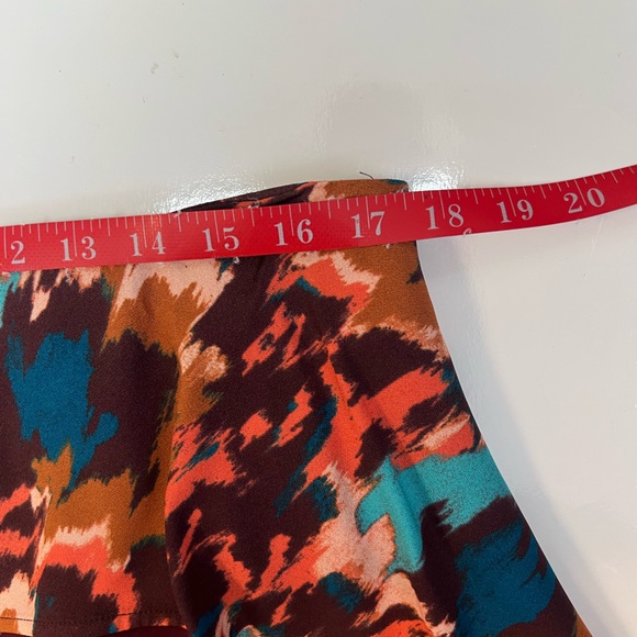 ULLA JOHNSON Danica Drapes Printed Crepe Midi Skirt - Picture 10 of 10